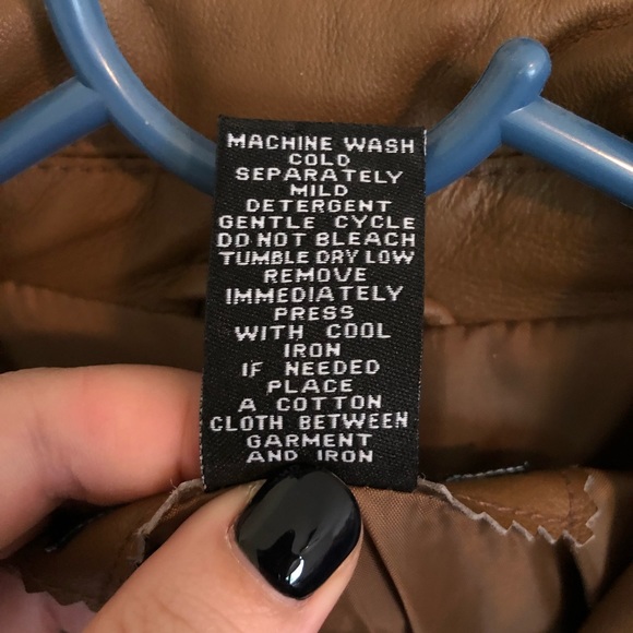 100% LEATHER JACKET • like new! - Picture 5 of 6